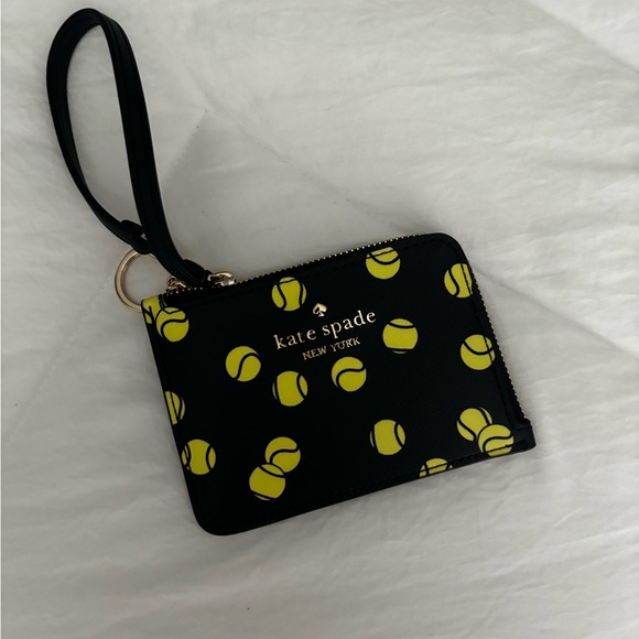 Kate Spade NWT Tennis Toss Wristlet in Blazer Blue (Navy) - Picture 2 of 5